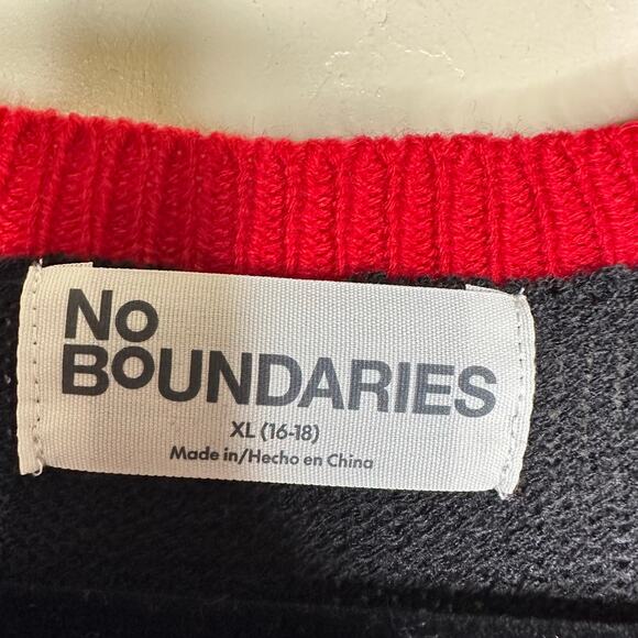 Ugly Christmas Sweater Reindeer LIGHTS UP Tinsel Xmas Party Winner Size Large - Picture 2 of 5